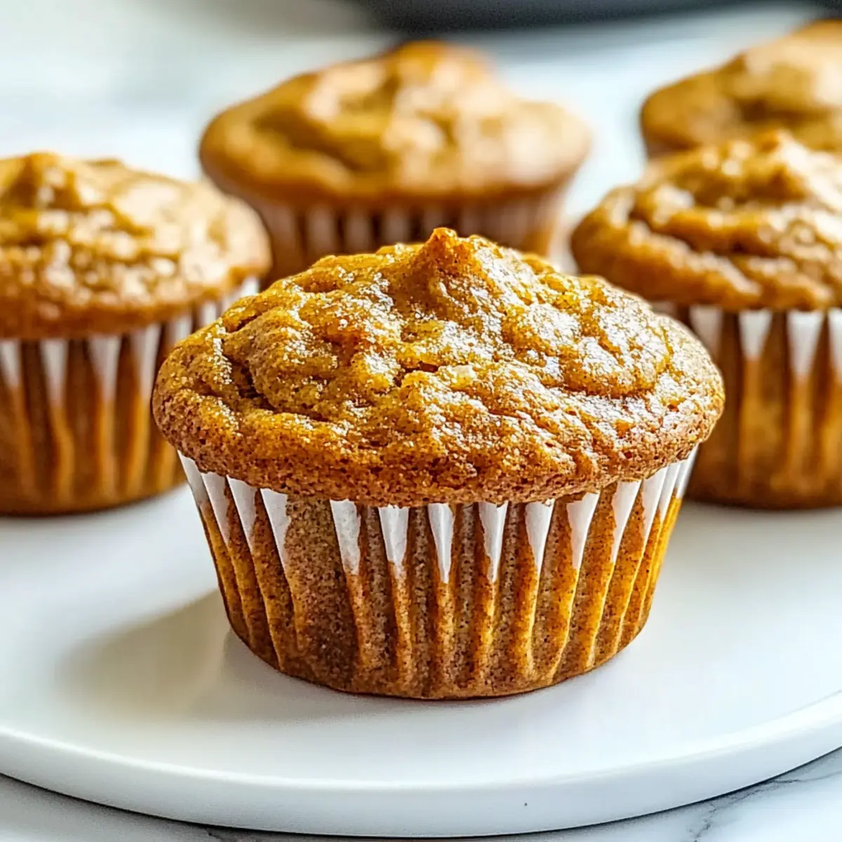 Healthy Greek Yogurt Pumpkin Muffins