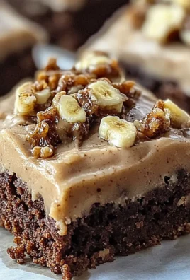 Irresistible Banana Bread Brownies with Brown Butter Frosting