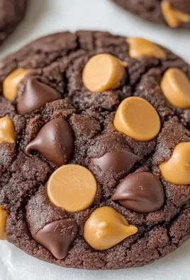 The BEST Chocolate Cookies with Reese's Peanut Butter Chips