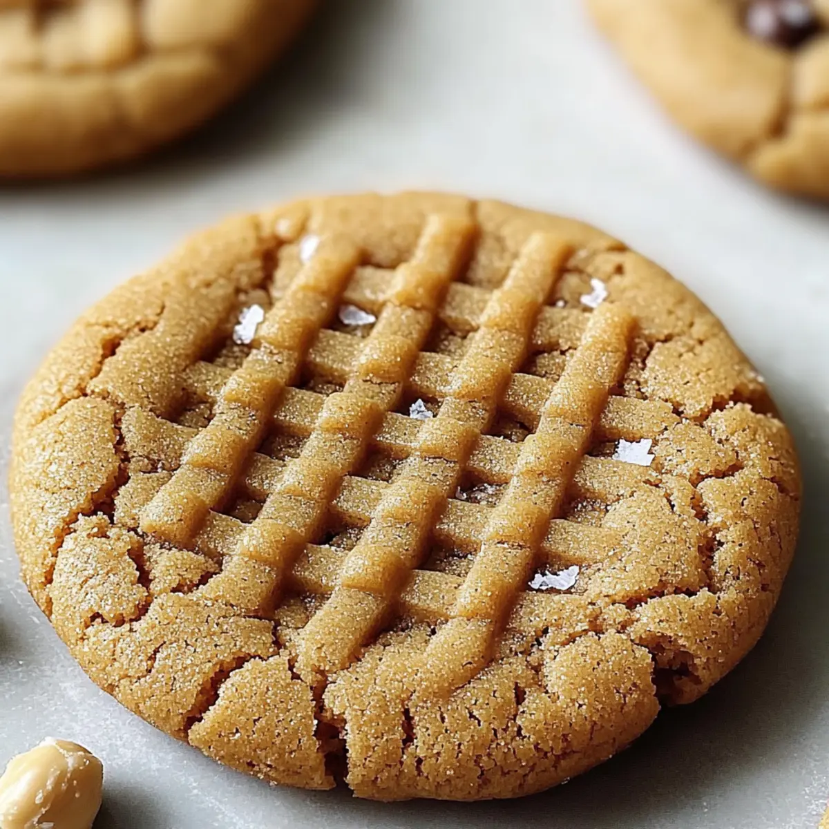 Soft Peanut Butter Cookie Recipe