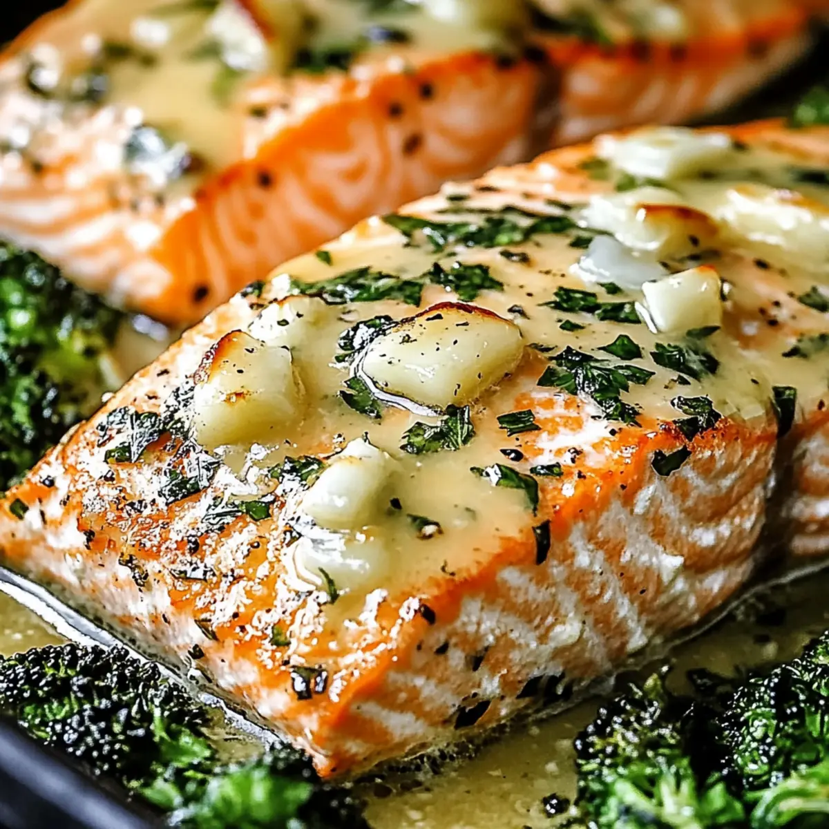 Garlic Butter Baked Salmon