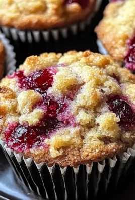 Leftover Cranberry Sauce Coffee Cake Muffins
