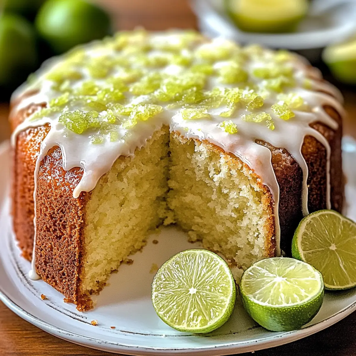Key Lime Pound Cake