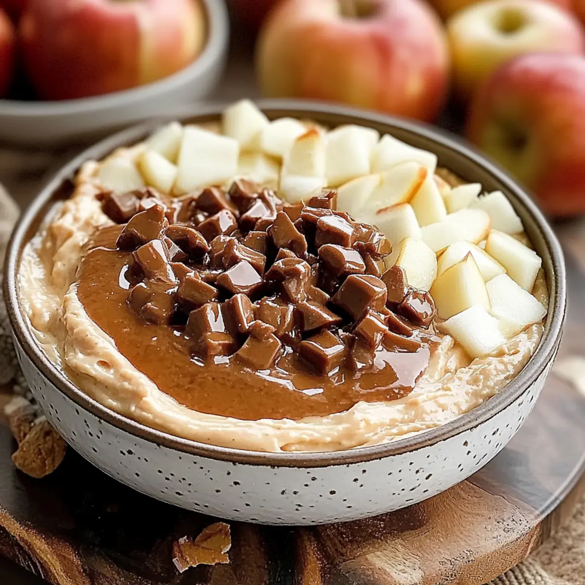 Apple Toffee Dip