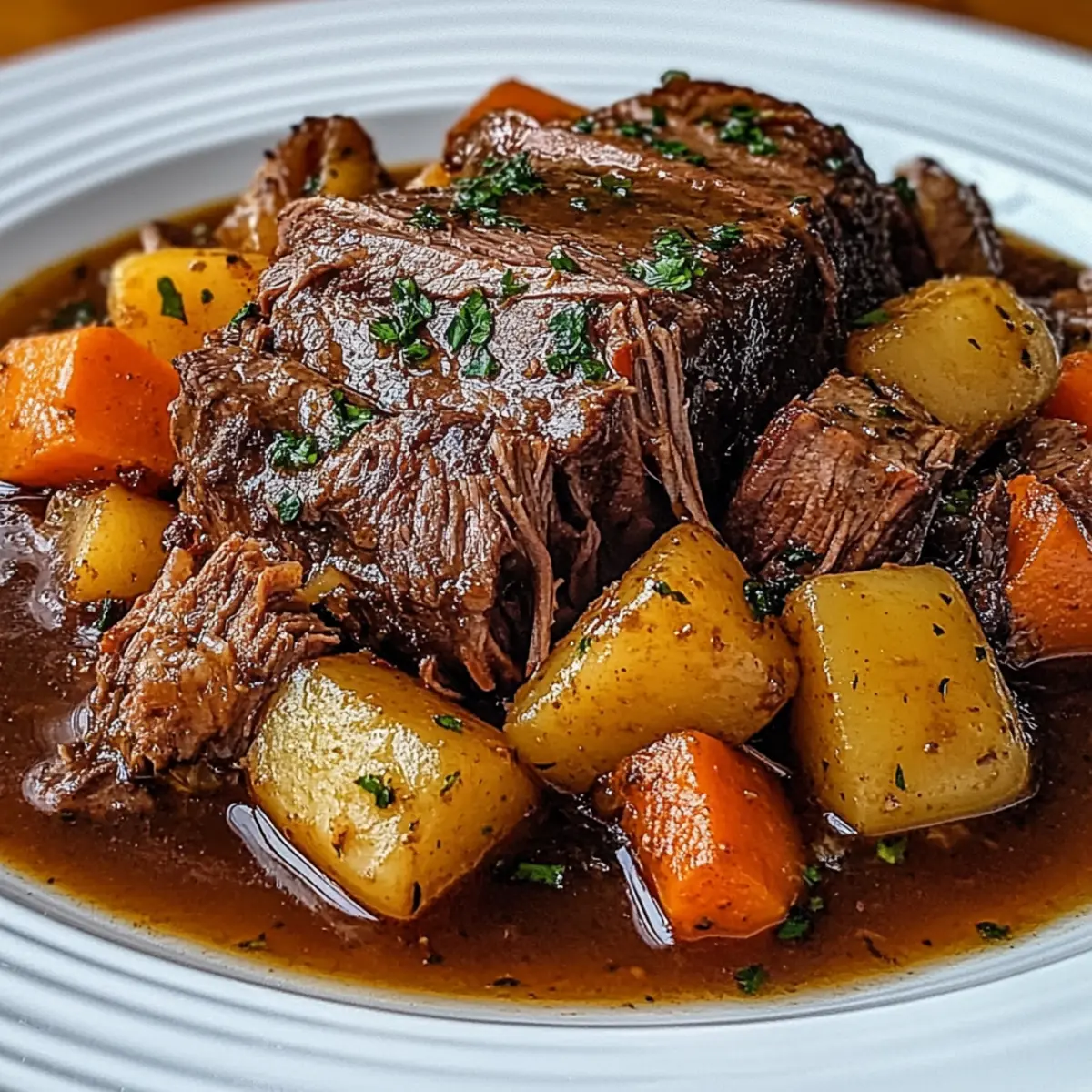 5-Star Pot Roast Slow Cooker Fast & Easy