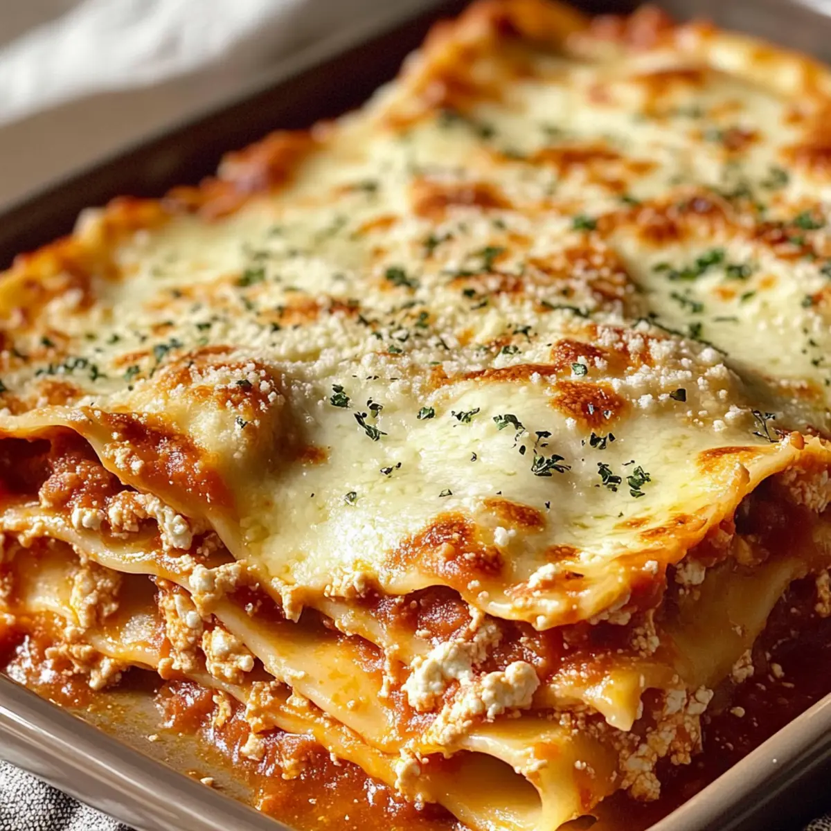 Million Dollar Ravioli Lasagna