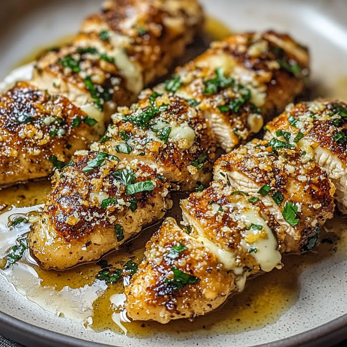Blackstone Garlic Parmesan Chicken