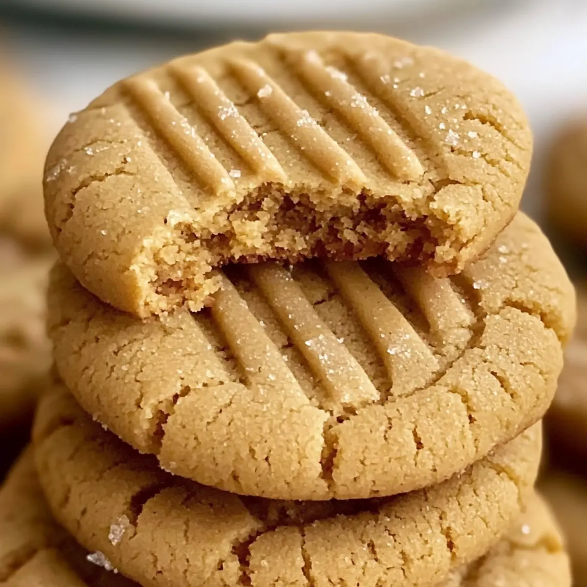 The BEST Soft and Chewy Peanut Butter Cookies