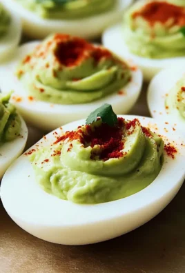 Avocado Deviled Eggs