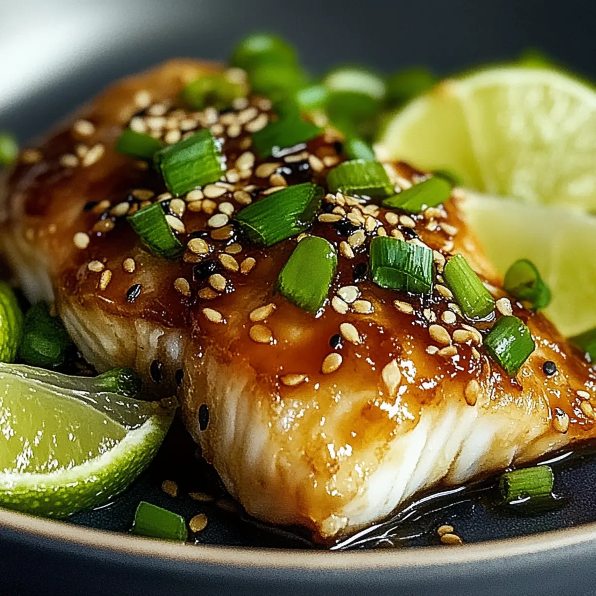 Ginger Soy Glazed Cod