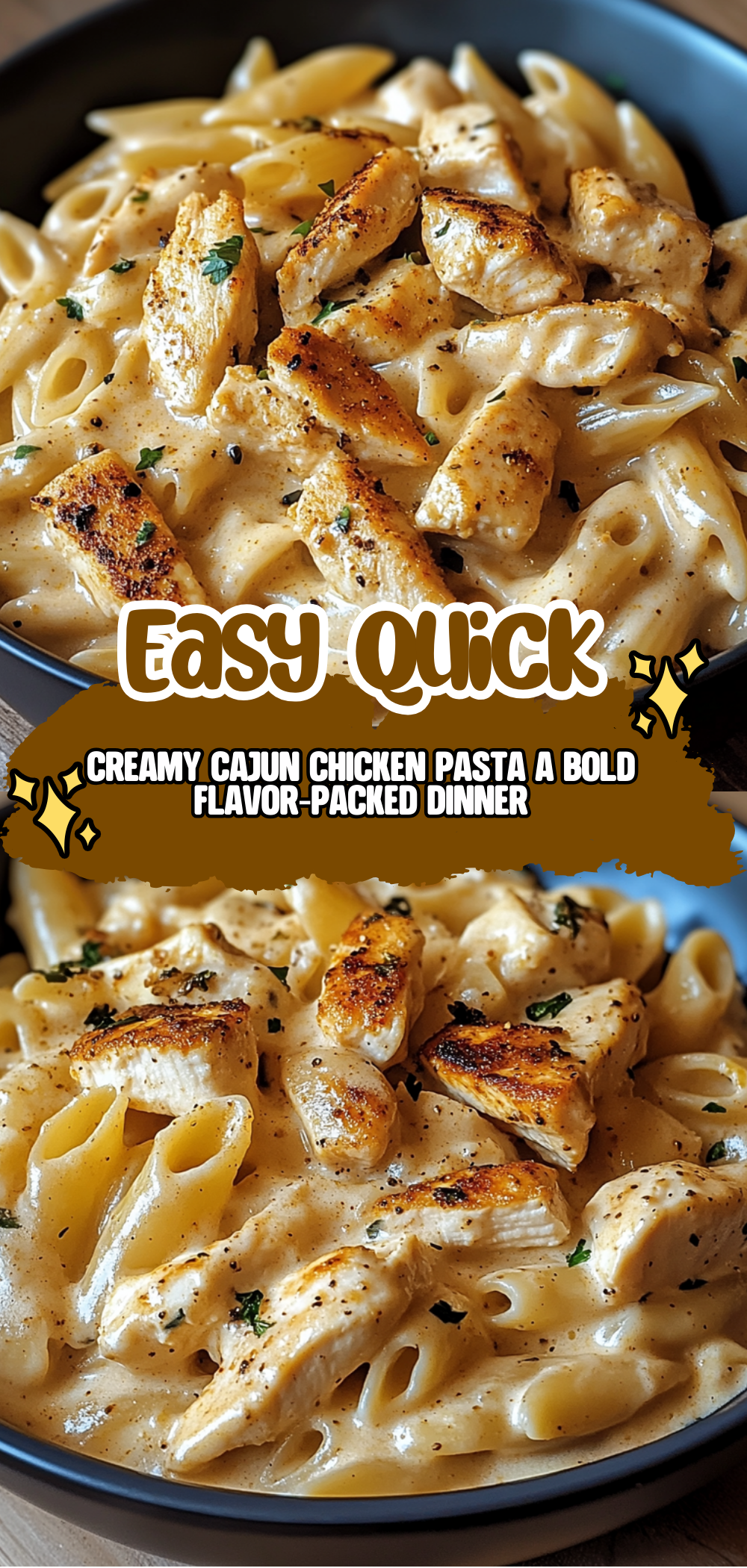 Creamy Cajun Chicken Pasta: A Bold, Flavor-Packed Dinner