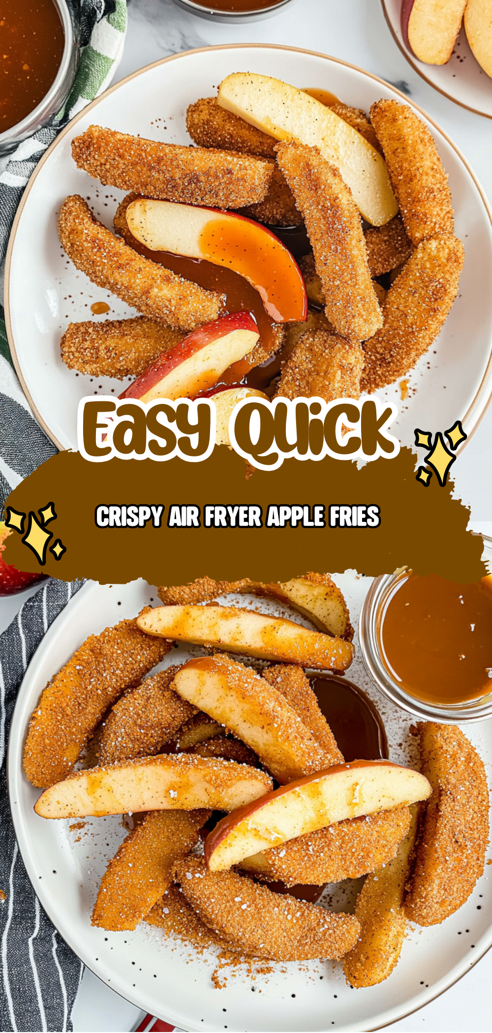 Crispy Air Fryer Apple Fries
