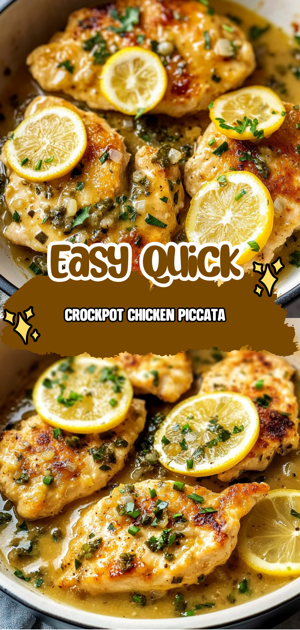 Crockpot Chicken Piccata
