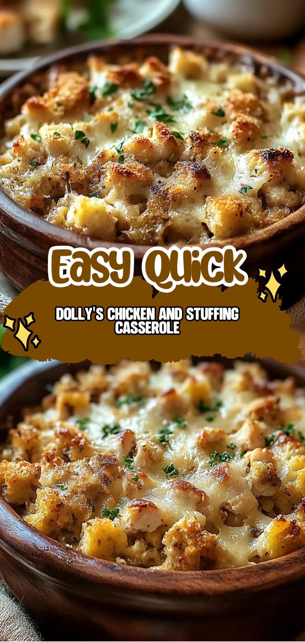 Dolly's Chicken and Stuffing Casserole