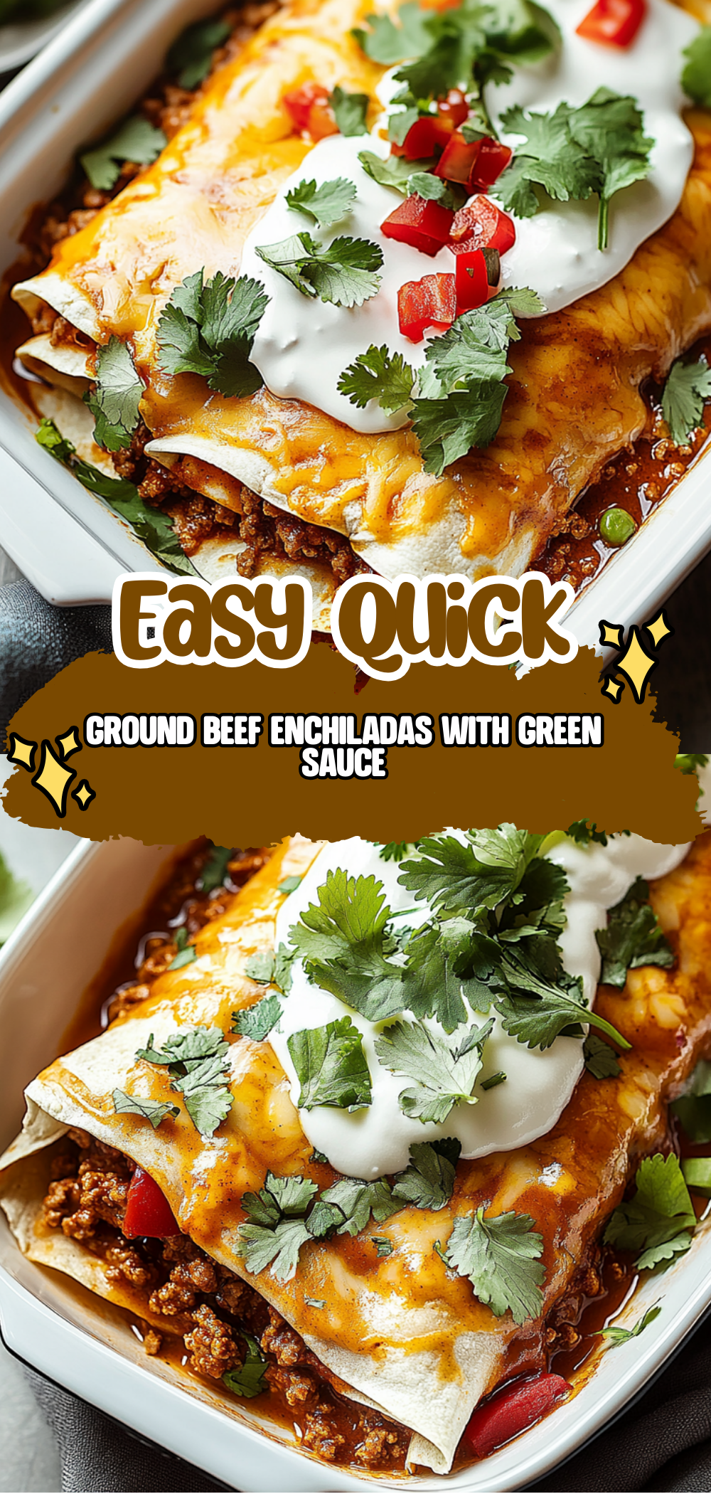Ground Beef Enchiladas