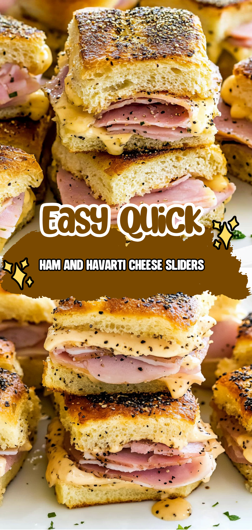Ham and Havarti Cheese Sliders