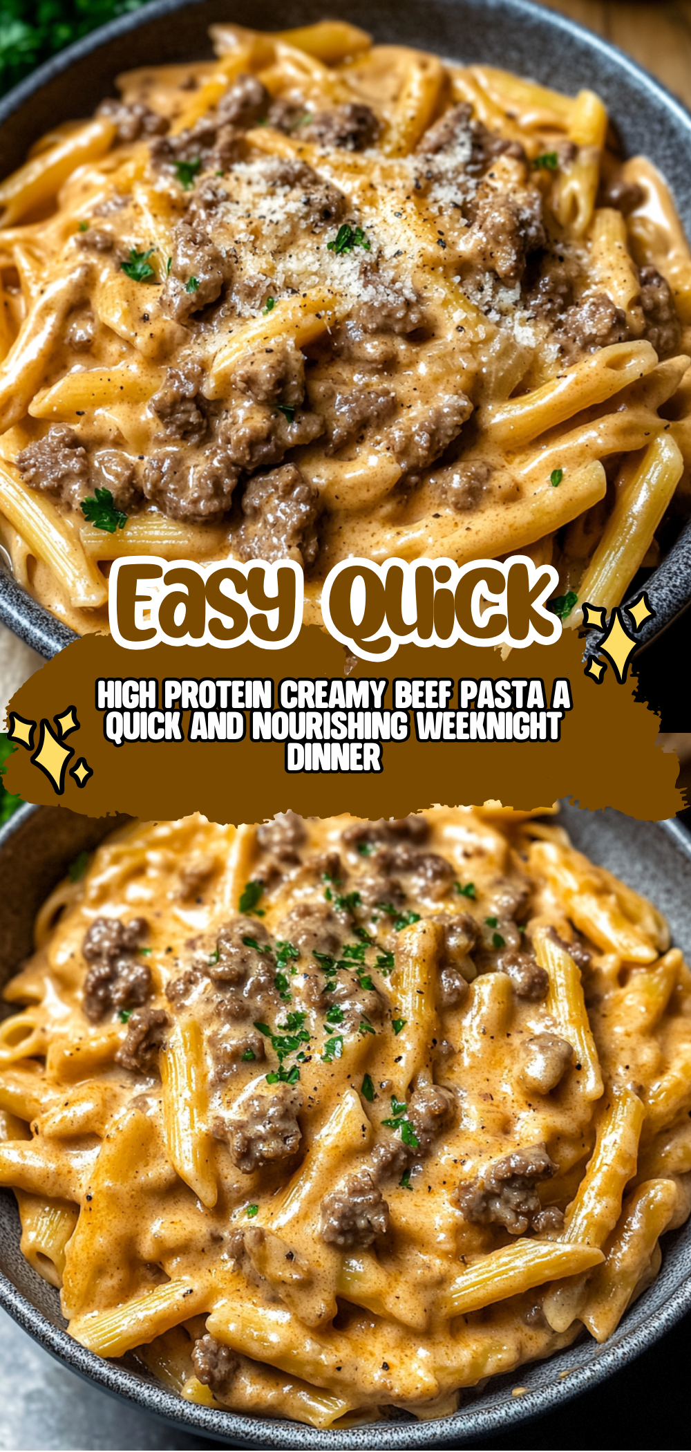 High Protein Creamy Beef Pasta: A Quick and Nourishing Weeknight Dinner
