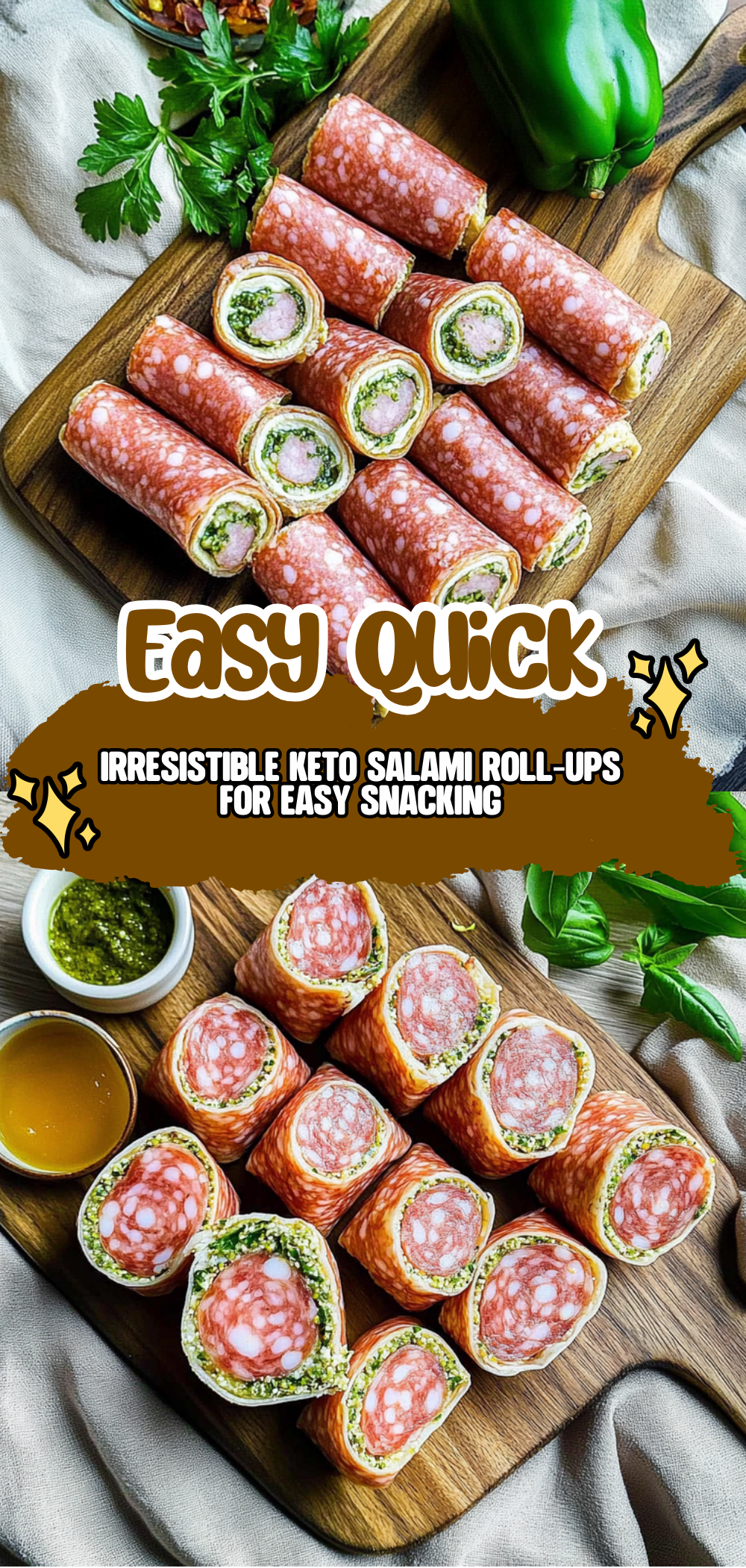Irresistible Keto Salami Roll-Ups for Easy Snacking