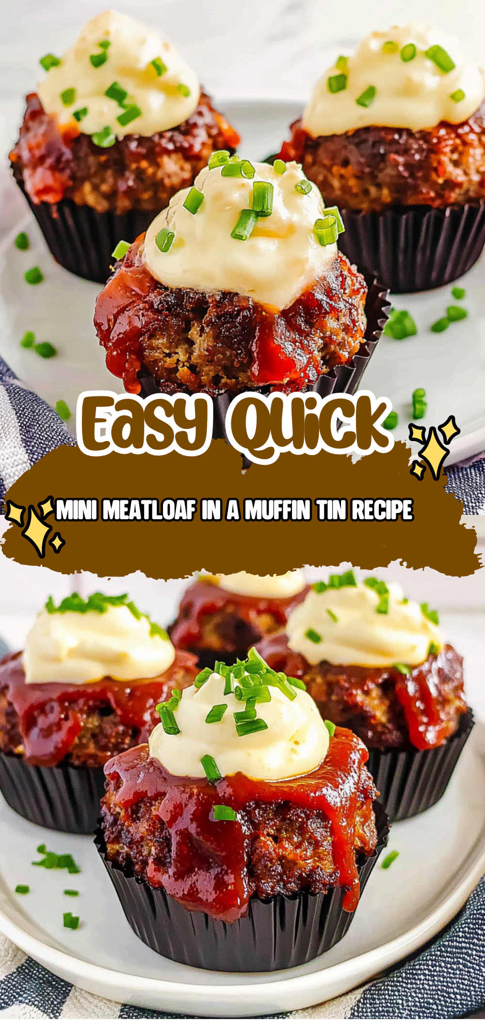 Mini Meatloaf in a Muffin Tin Recipe
