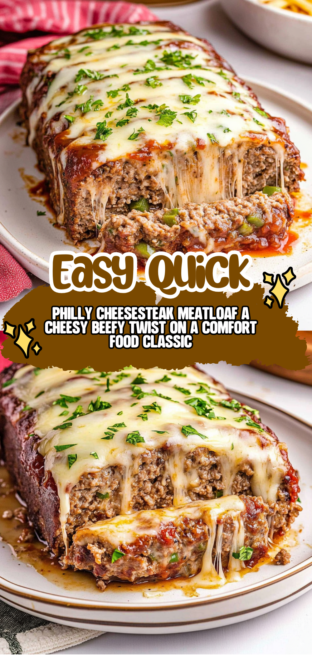 Philly Cheesesteak Meatloaf: A Cheesy, Beefy Twist on a Comfort Food Classic
