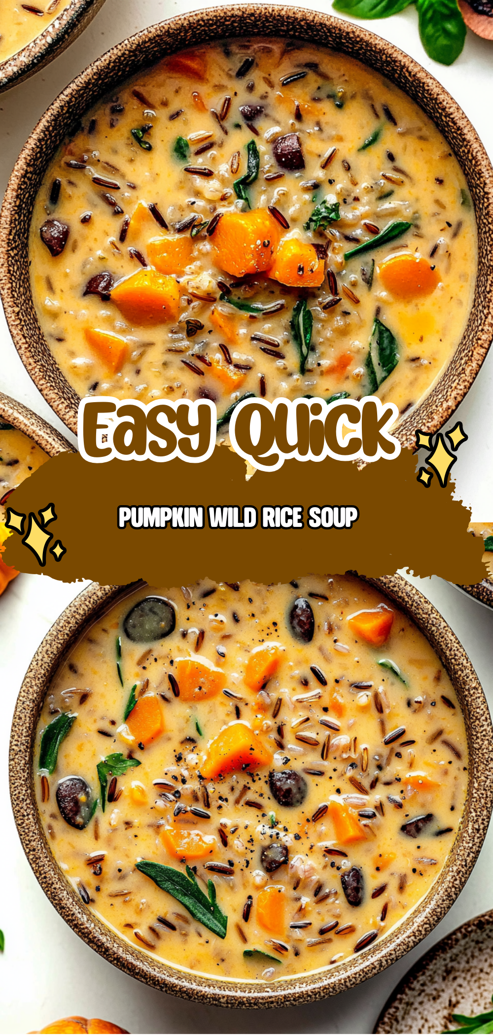 Pumpkin Wild Rice Soup