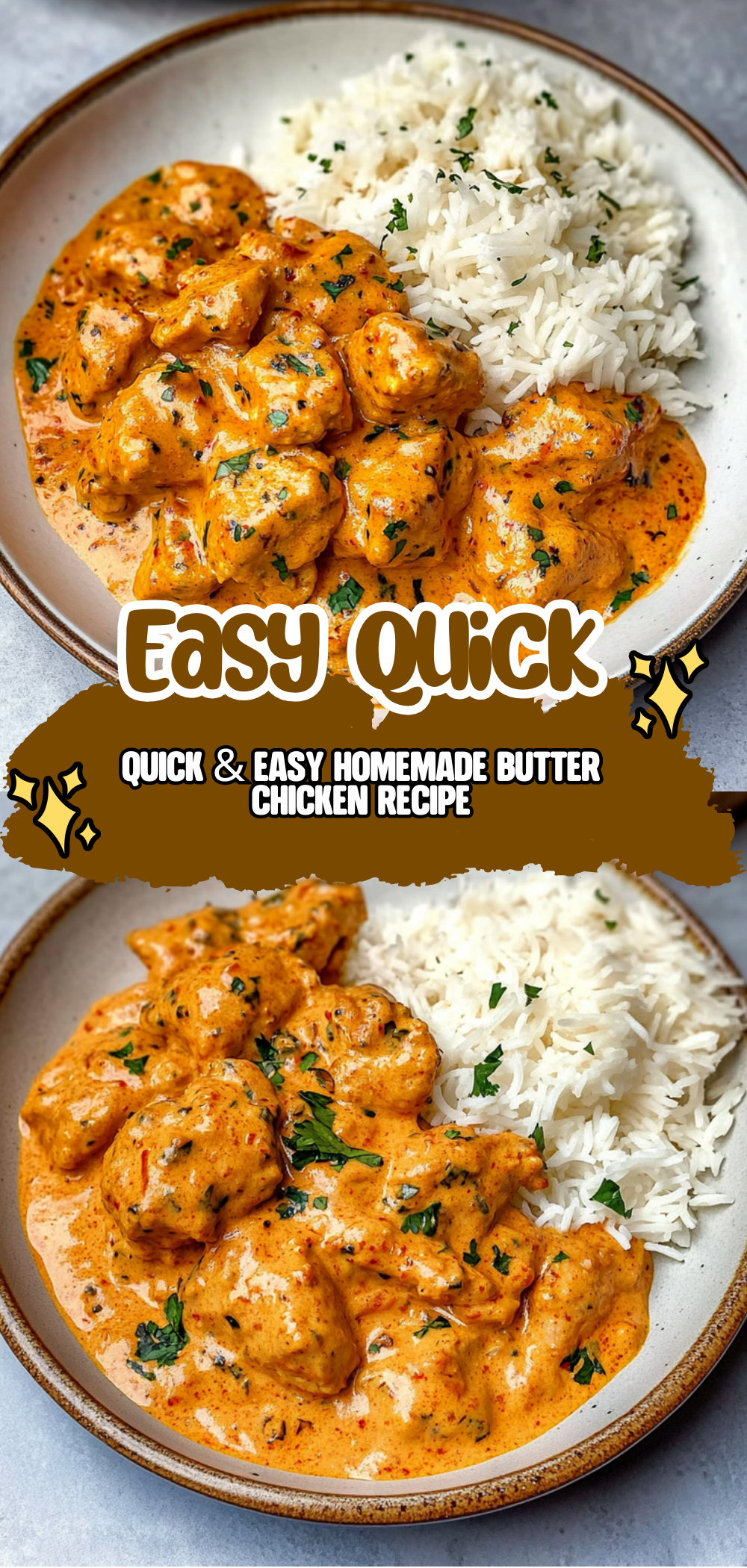 Quick & Easy Homemade Butter Chicken Recipe