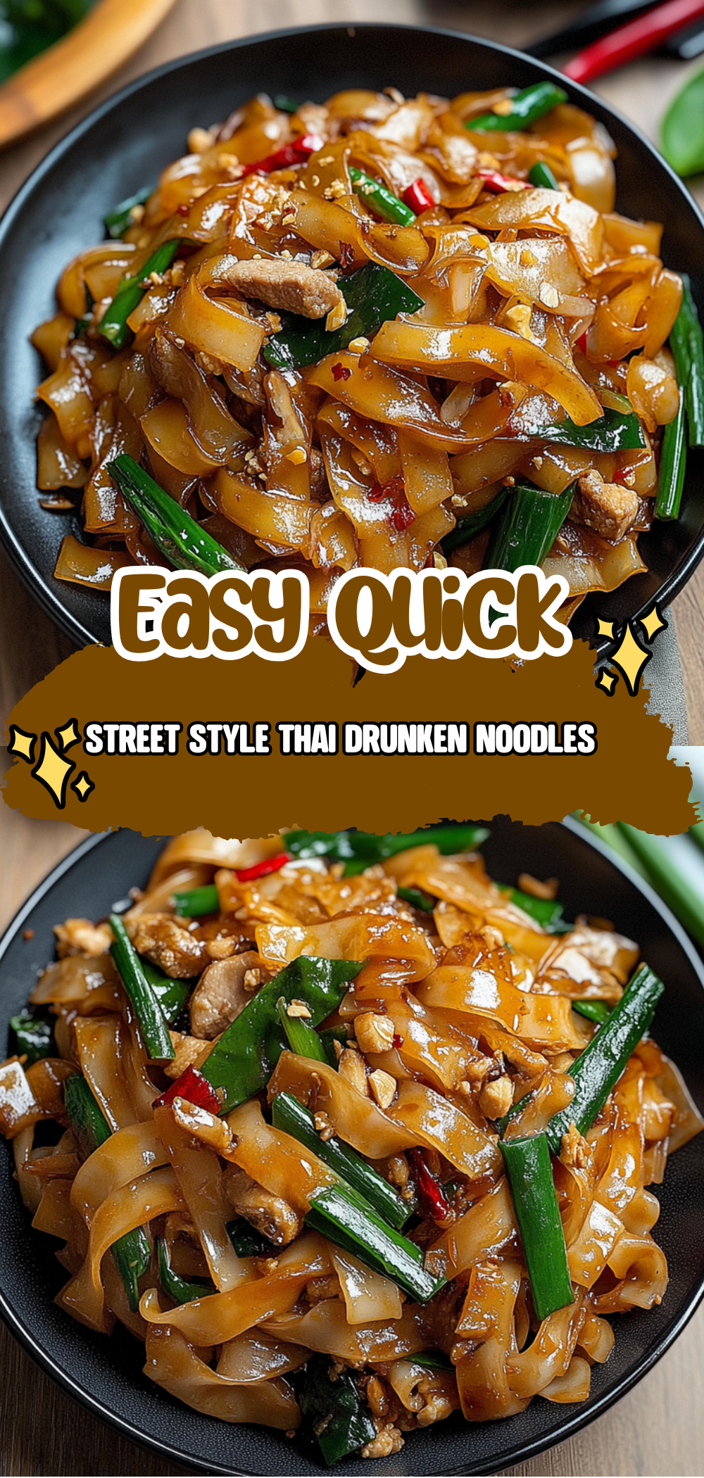 Street Style Thai Drunken Noodles