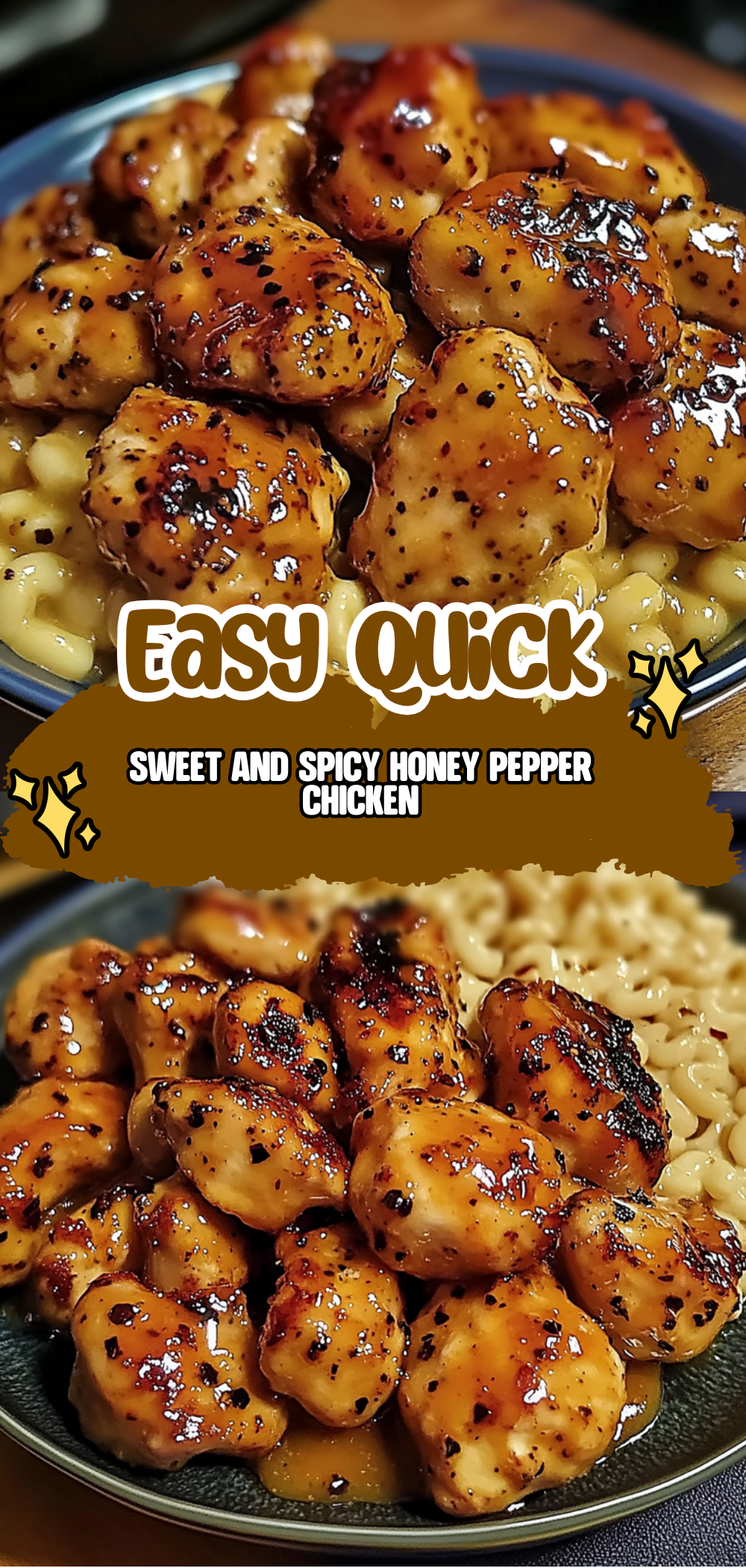 Sweet and Spicy Honey Pepper Chicken