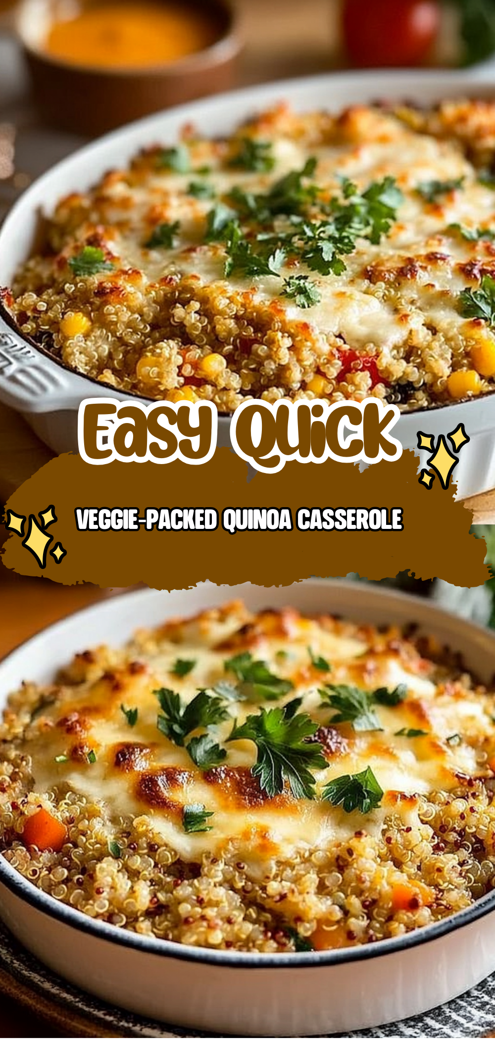 Veggie-Packed Quinoa Casserole