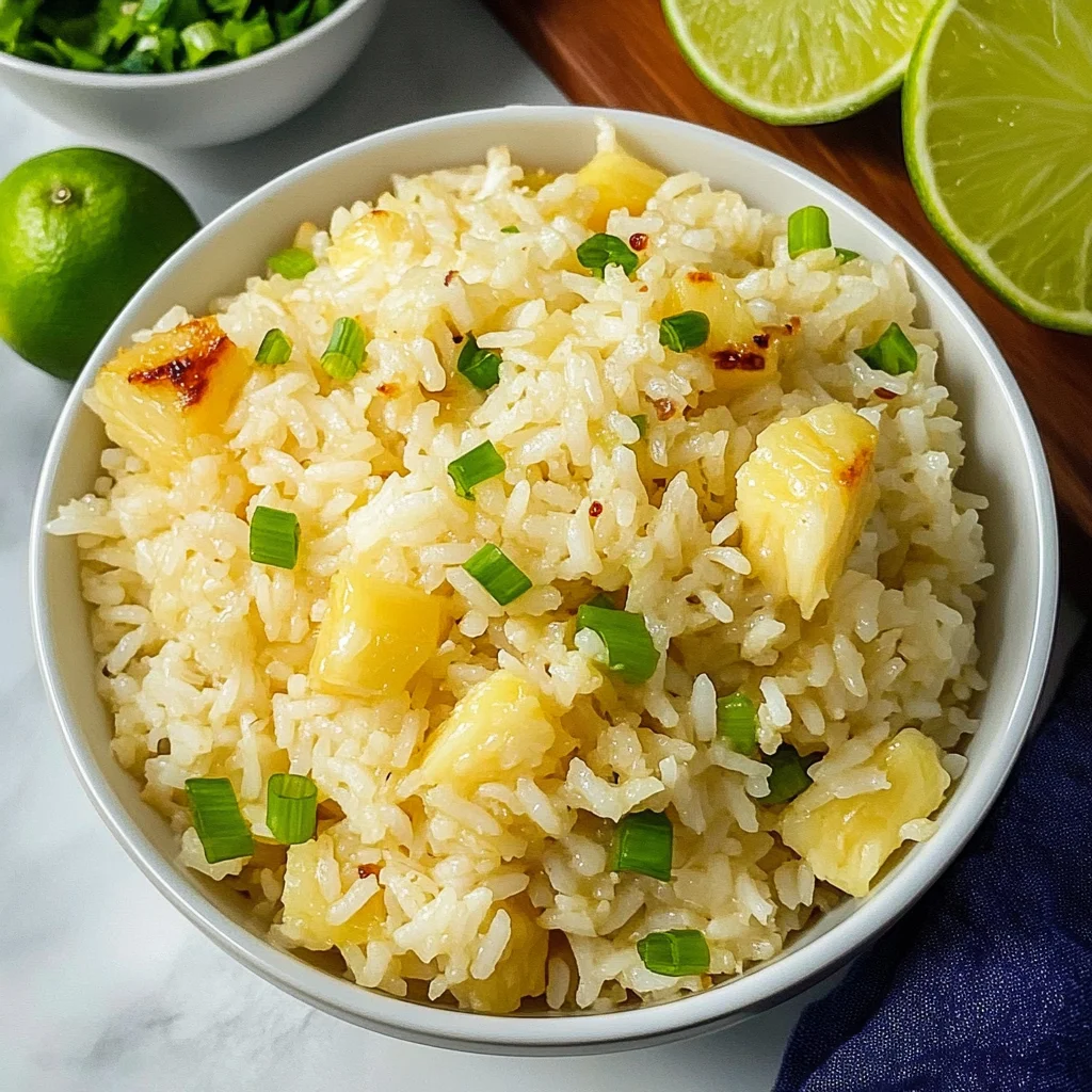 Pin Rice Pineapple Rice: A Sweet and Savory Delight Awaits