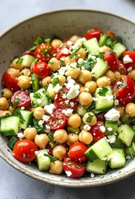 10-Minute Mediterranean Chickpea Salad
