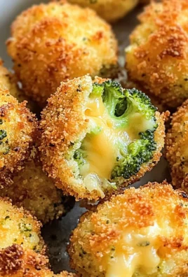 Air Fryer Broccoli Cheddar Poppers