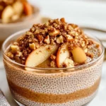 Apple Crumble Chia Pudding