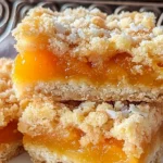 Apricot Coconut Crumble Bars