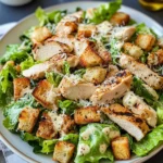 Best Chicken Caesar Salad with Homemade Croutons