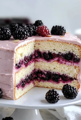 Blackberry Almond Cake