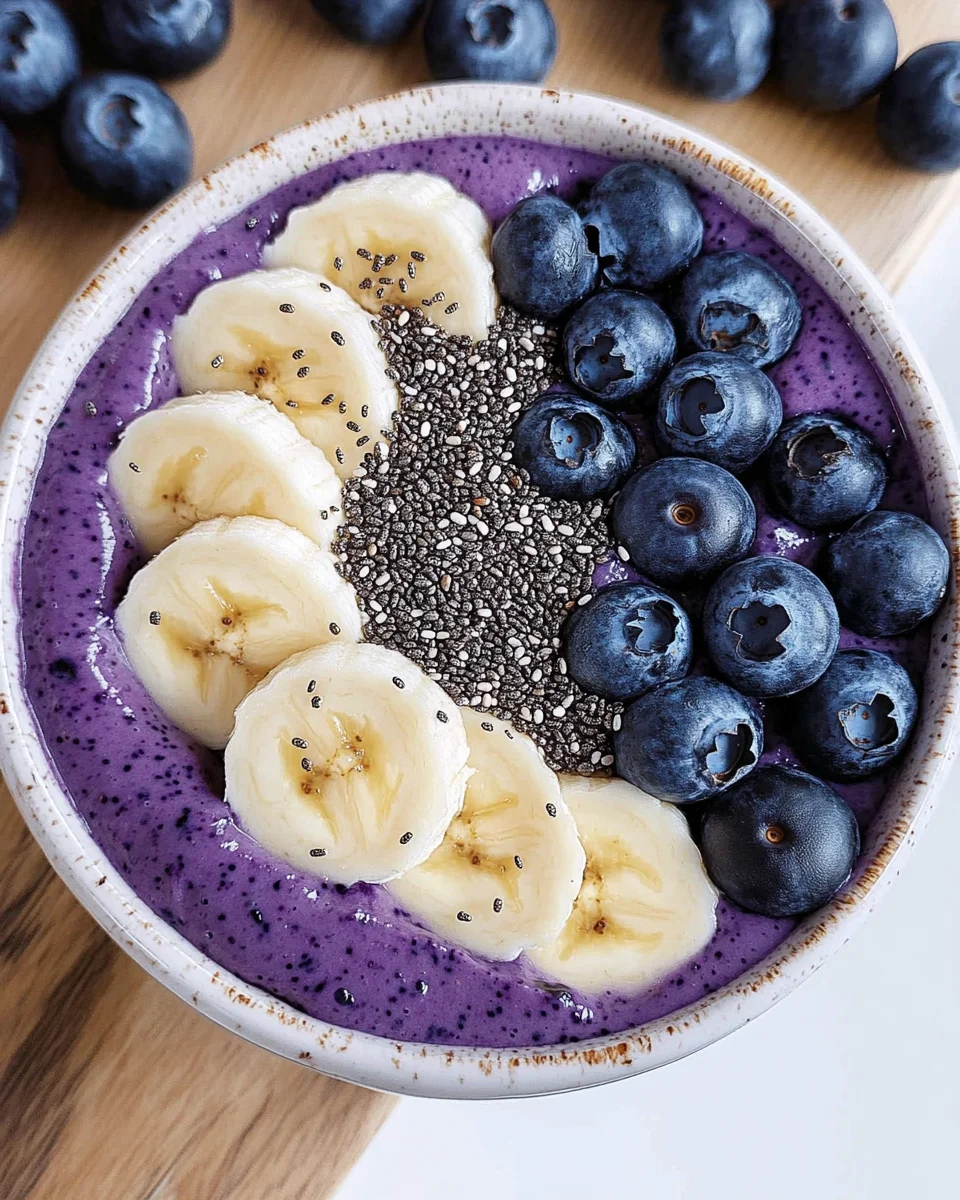 Blueberry Banana Smoothie Bowl