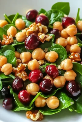 Brighten Your Day with Cranberry Walnut Chickpea Salad Delight