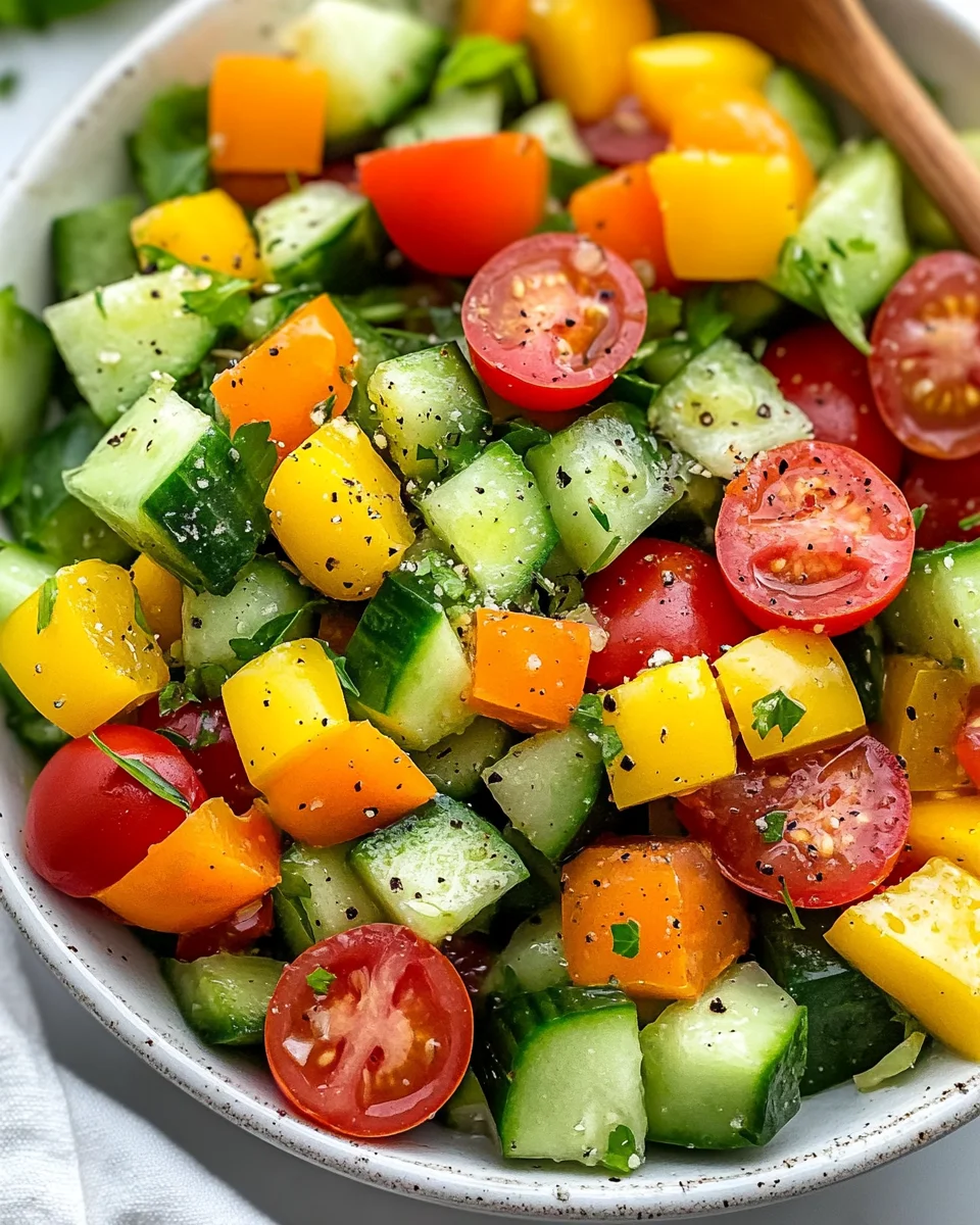 CHOPPED VEGETABLE SALAD