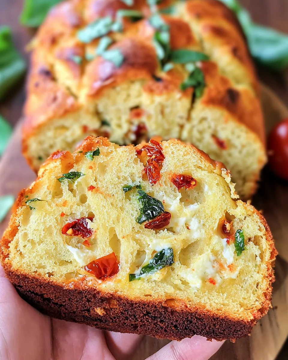 Caprese Quick Bread Recipe