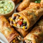 Chili’s Southwestern Egg Rolls (Copycat Recipe with Avocado Ranch)
