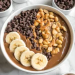 Chocolate Peanut Butter Smoothie Bowl