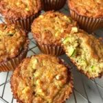 Coconut Flour Zucchini Muffins - Low Carb