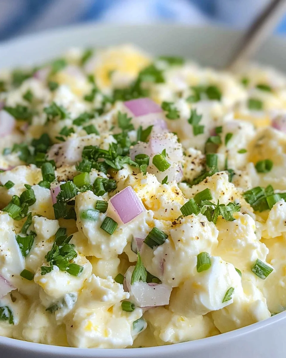 Cottage Cheese Egg Salad (No Mayo)