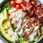 Creamy Ranch BLT Chicken Salad Bowl
