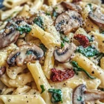 Creamy Tuscan Mushroom Pasta Skillet That's Pure Comfort