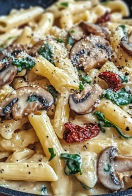 Creamy Tuscan Mushroom Pasta Skillet That's Pure Comfort