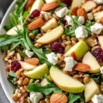 Crunchy Apple Farro Salad