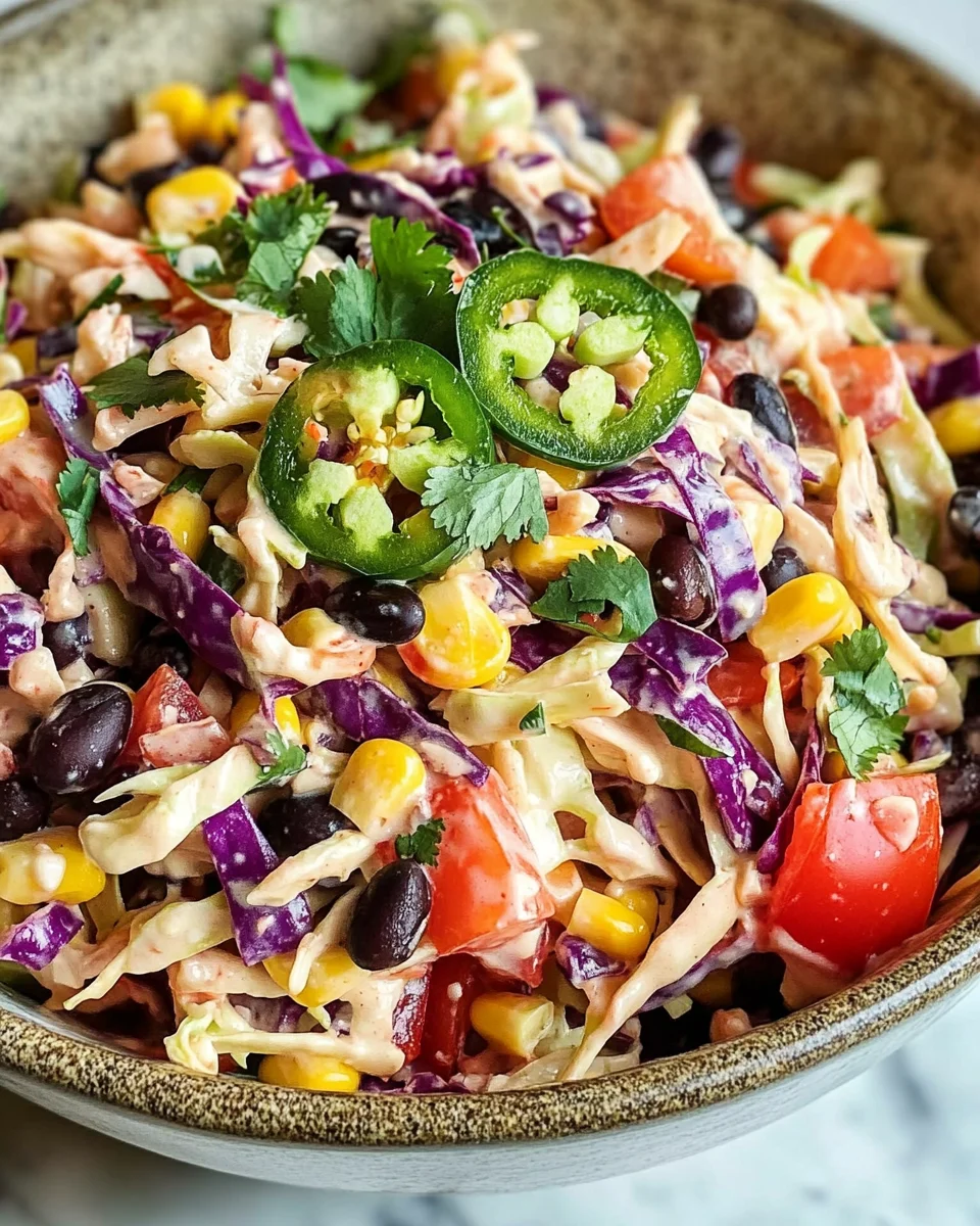 Easy Mexican Coleslaw Recipe