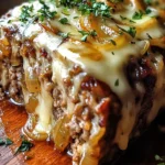 French Onion Meatloaf